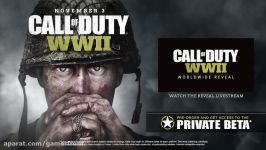 CALL OF DUTY WORLD WAR 2 تریلر منتشر شده بازی