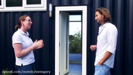 Spectacular 40ft Small Shipping Container Home