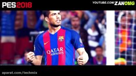 مقایسه گرافیک بازی PES 2018 FIFA 18