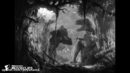 King Kong 1933  Kong vs. T Rex Scene 4 10