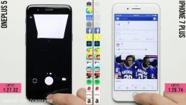مقایسه سرعت OnePlus 5 iPhone 7 Plus توسط PhoneBuff
