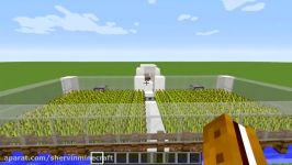 Minecraft Tutorial  Automatic Wheat Farm  Automatic ReplantingMinecraft 1.12+