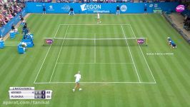 2017 Aegon International Second Round  Angelique Kerber vs Kr. Pliskova Pliskov