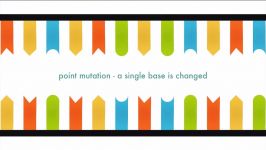 Mutations in DNA