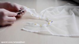 Making a Bodice Overlay The Fluffy Feathered Dress Part Three