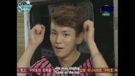 SHINee Key imitating Onews smile