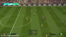 گیم پلی دیگری pes2018 بازی بین بارسا