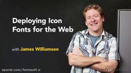 دانلود آموزش Lynda Deploying Icon Fonts for the Web...