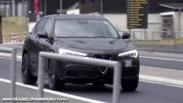 2018 Alfa Romeo Stelvio QV Spied Testing on the Nurburgring Nordschleife