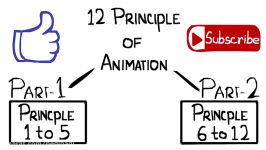 12 Principles Of Animation PART 1  Digital Animation Class  Dream2Animate