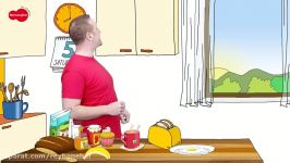 Healthy Food for Steve and Maggie  Magic English Stories for Kids  Cartoon Sto