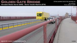 Golden Gate Bridge Road Zipper in action at the tail end of its morning run