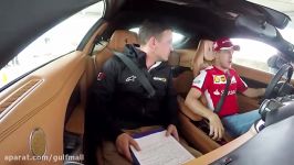 Sebastian Vettel Scares Will Buxton in a Ferrari F12