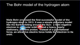 مدل اتمی بور برای اتم هیدروژن