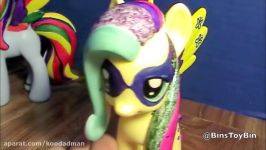 Shadowbolt Rainbow Dash Design a Pony Custom 2013 MLP FiM Vinyl Figure by Bins Toy Bin