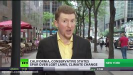 Divided they stand Liberal and conservative states spar over LGBT laws climate change