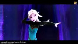 Elsa goes crazy talks foreign destroys her castle and kills Olaf