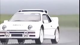 Top Gear Jeremy Clarkson crashes a RS200 ford 360p