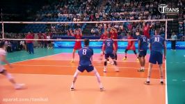 TOP 10 Attack in 3rd meter  3rd meter spike  Volleyball Highlights  FIVB  W