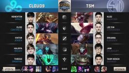 C9 vs TSM  NA LCS Week 5 Day 1 Match Highlights Summer 2017