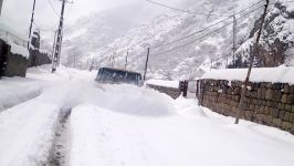 رنجرور در زمستان کلاردشت.رودبارک