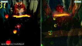 Crash Bandicoot 3 – PS1 1998 vs. 2017 PS4 Graphics