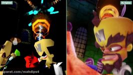 Crash Bandicoot 1 – PS1 1996 vs. 2017 PS4 Graphics