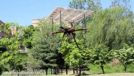 solar cell powered drone