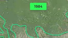 جنگل زدایی در آمازون دید گوگل ارث