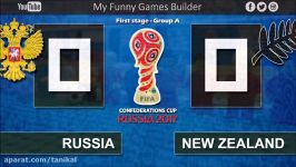 Russia vs New Zealand 2 0 • FIFA Confederations Cup Russia 2017 • 170