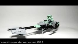 Lego Cuusoo Star Wars  Kashyyyk Speeder Bike with Scout