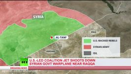 US led coalition downs Syrian army plane in southern Raqqa