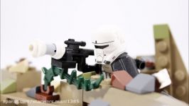 LEGO STAR WARS FIRST ORDER SCOUT TROOPER MINIFIGURE CREATION REVIEW