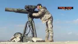 TOW missiles fired at a Syrian Army tank and missed due to active protection sy