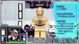 LEGO Star Wars Minifigure Collection  C 3PO 10144