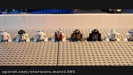 My Lego Star Wars Astromech Droid collection