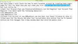 How To Create Fake Login Page And Hack Facebook