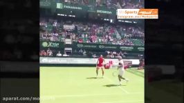 منصور بهرامی،افتتاحیه رقابت های تنیس گری وبر در آلمان