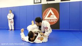 آموزش پس گارد در جوجیتسو Leg drag