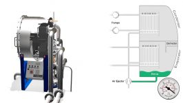 Single stage desalination freshwater generator  Wartsila