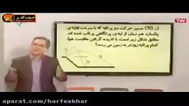 فیزیک کنکور موسسه حرف آخر حرکت شناسی استاد کامیار