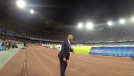 STADIUM AFTER GONZALO HIGUAINS GOAL