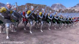 20.000 SPARTANS vs 20.000 FOOTMEN  Ultimate Epic Battle Simulator