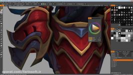 دانلود آموزش Gumroad Texture Tutorial  Painting Met...