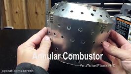 Homemade Combustion Chamber and Turbine for Jet Engine