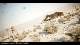 Desert Villa Arrchitecture visualization