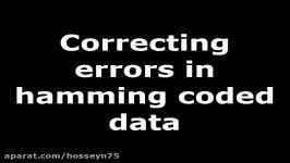 Hamming Code  error detection and correction