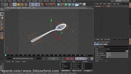 آموزش خروجی گرفتن فایل RealFlow به CINEMA 4D