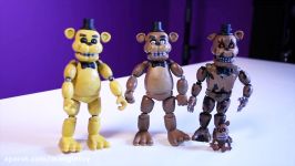 My Entire FNAF Action Figure Collection Plus a ProtoType 