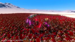 10.000 JEDI vs 40.000 SPARTANS  Ultimate Epic Battle Simulator